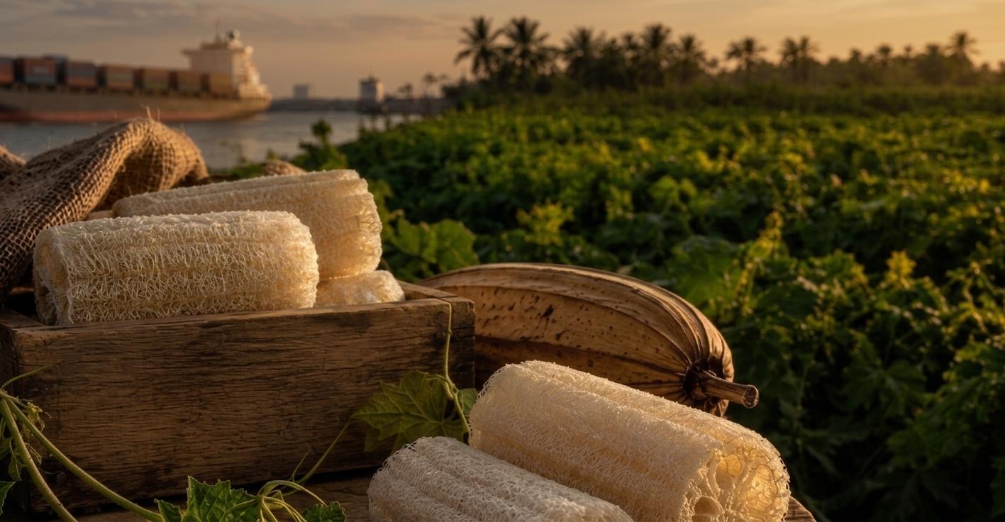 Loofah Harvest and Export Insights